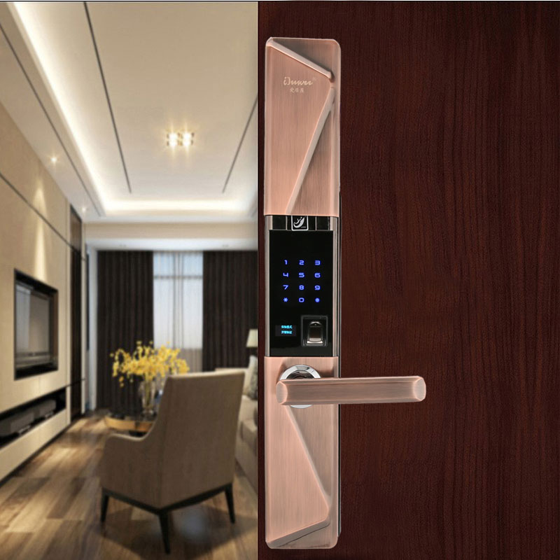 F901滑盖指纹锁(图文)